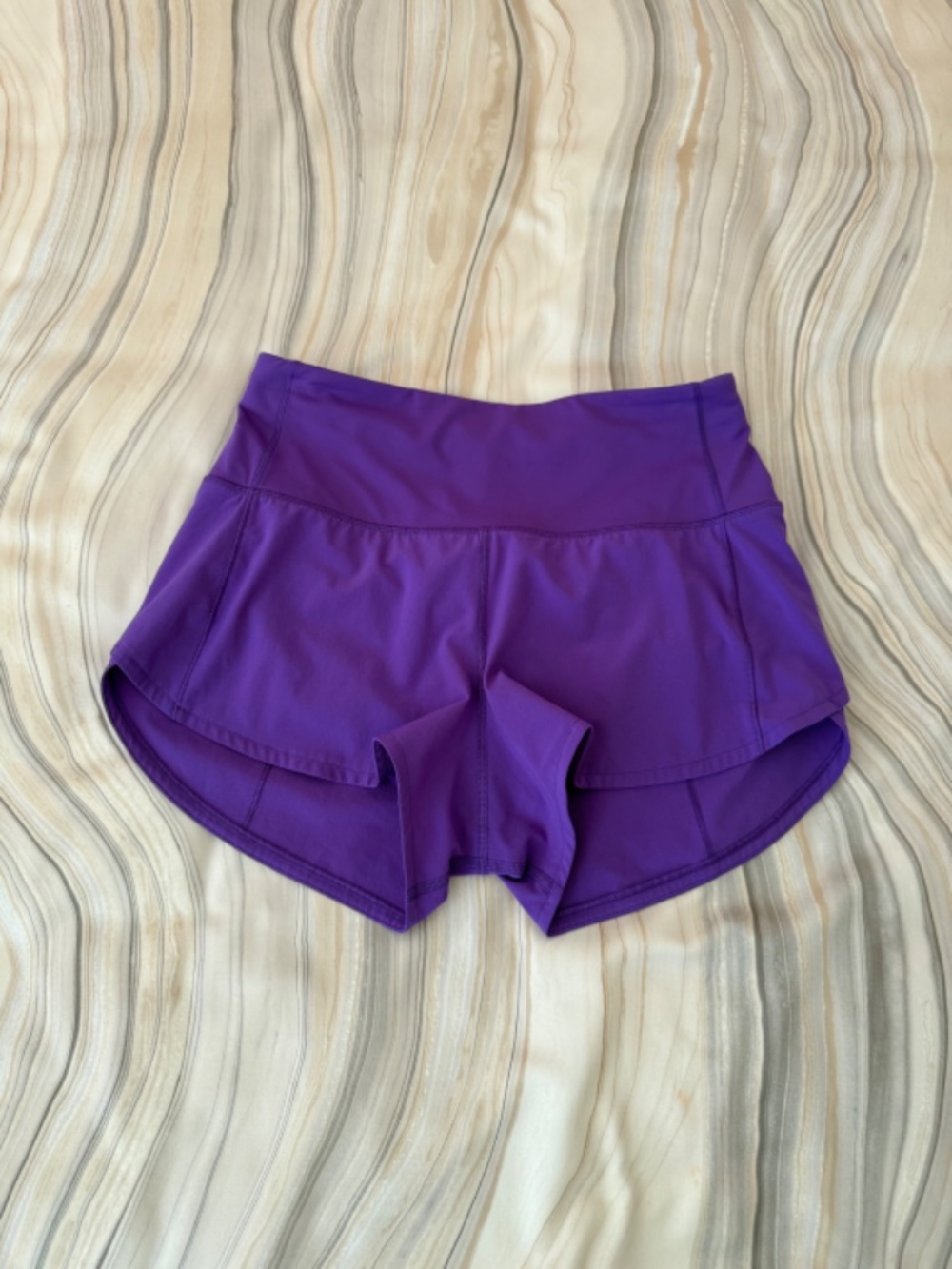 Lululemon Speed Up High-Rise Lined Short 2.5" Inseam Atomic Purple Size 4 $68 - Picture 6 of 17